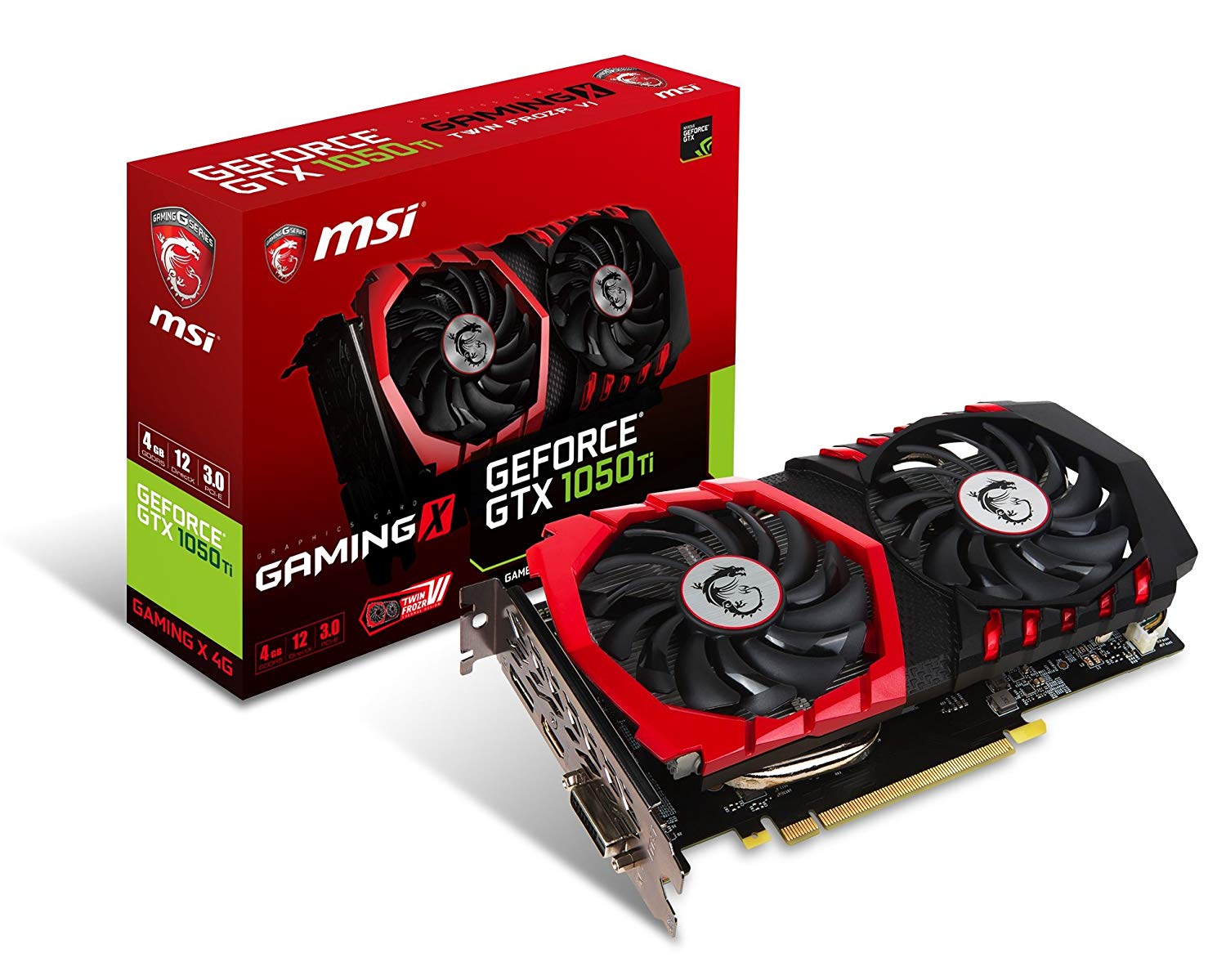GTX GAMING X 1050 Ti 4GB